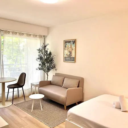 Apartment 112 - Le Five, Studio, Clim, Terrasse, Parking *