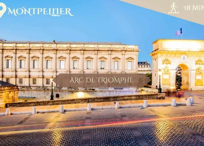 112 - Le Five, Studio, Clim, Terrasse, Parking Montpellier