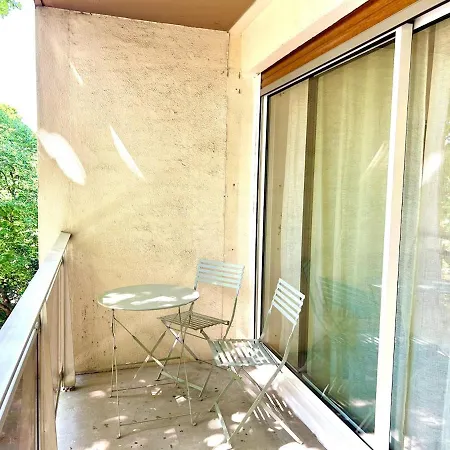 112 - Le Five, Studio, Clim, Terrasse, Parking * Montpellier