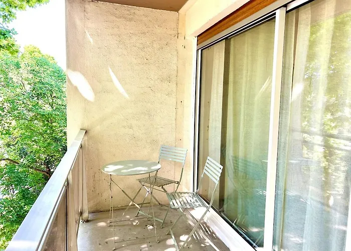 112 - Le Five, Studio, Clim, Terrasse, Parking * Montpellier