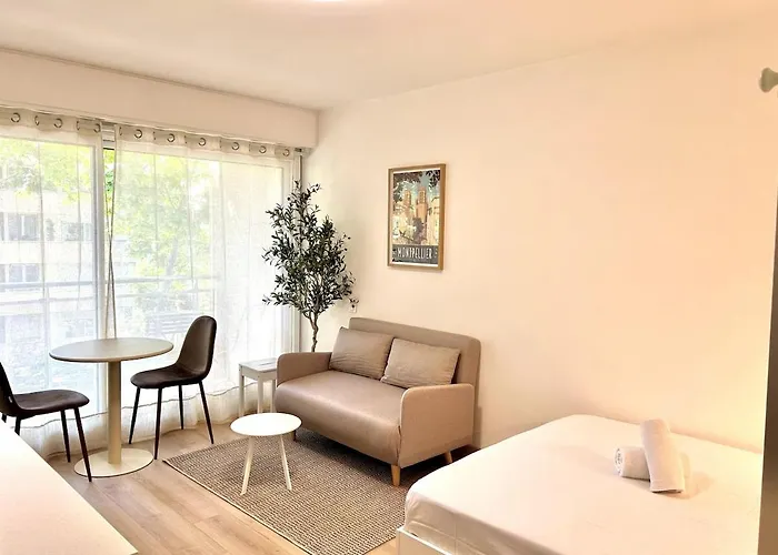 Apartman 112 - Le Five, Studio, Clim, Terrasse, Parking *