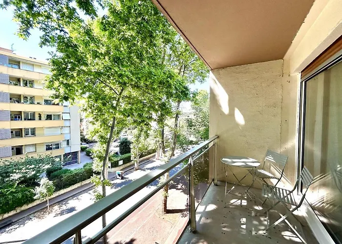 Apartman 112 - Le Five, Studio, Clim, Terrasse, Parking Montpellier