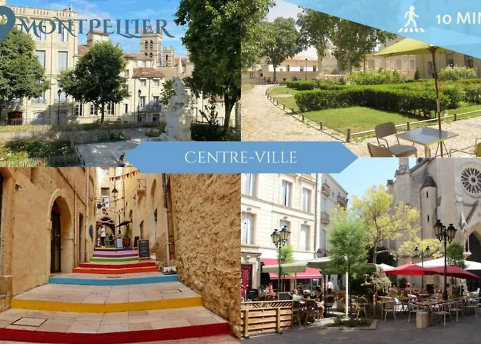 112 - Le Five, Studio, Clim, Terrasse, Parking Apartman *